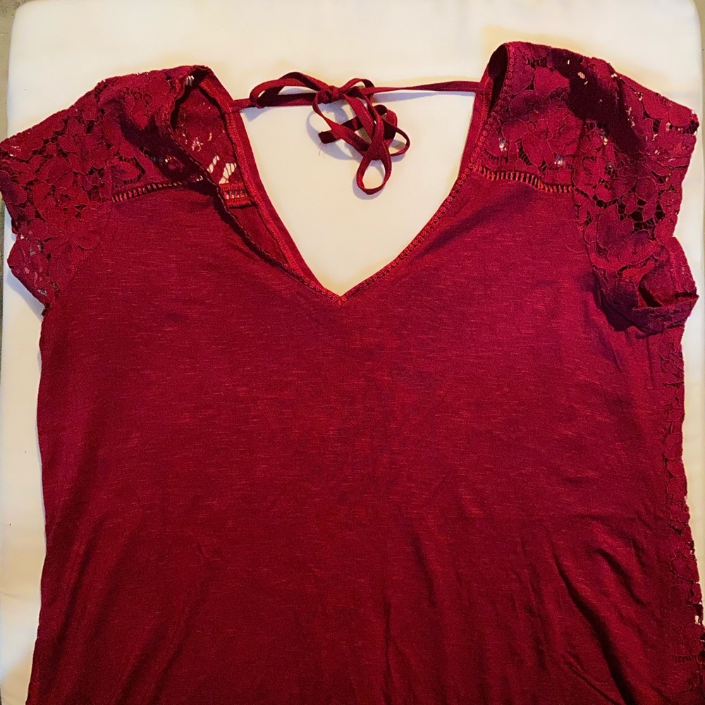 WHBM Lace top